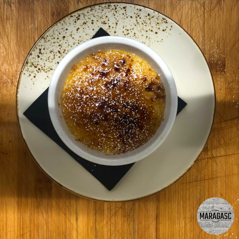 Crema catalana al mandarino