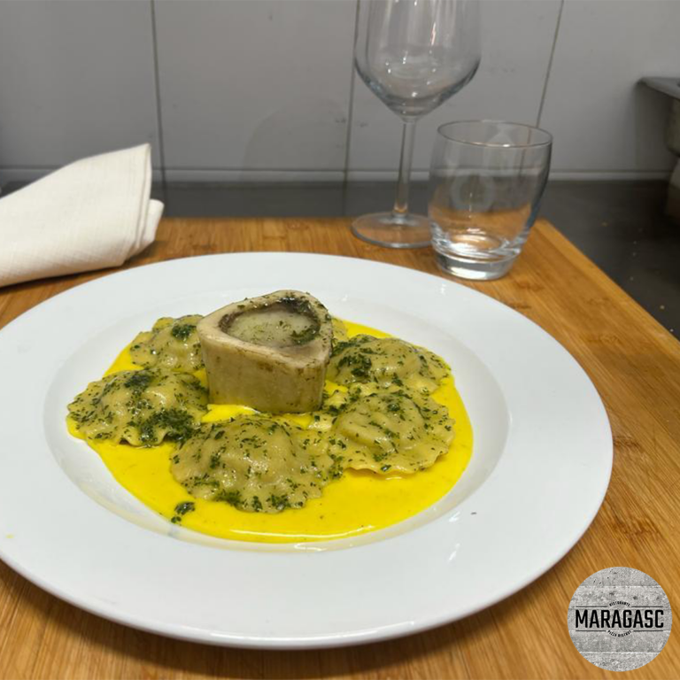 Ravioli di ossobuco alla milanese